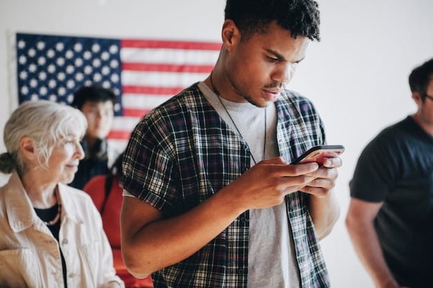 A photograph demonstrating volunteers actively participating in a phone banking operation, calling potential voters to discuss Republican Party policies and encourage midterm election participation.