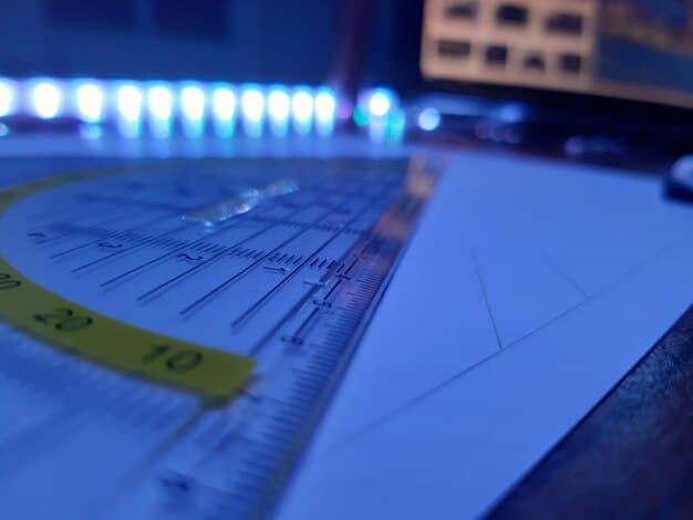 A close-up of a Bureau of Labor Statistics (BLS) report, highlighting key data points like job creation numbers and unemployment rates. The lighting is bright, focusing on the official BLS insignia.
