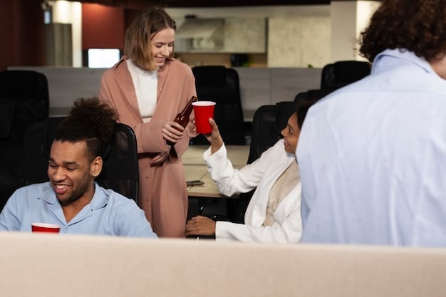 A diverse group of business professionals meeting around a conference table in a modern office. They are reviewing charts and graphs related to supply chain management and cost reduction strategies. The atmosphere is collaborative and focused.
